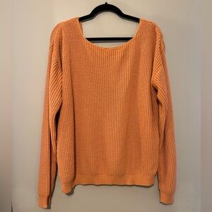 Boohoo Backless Sweater Size 12/14